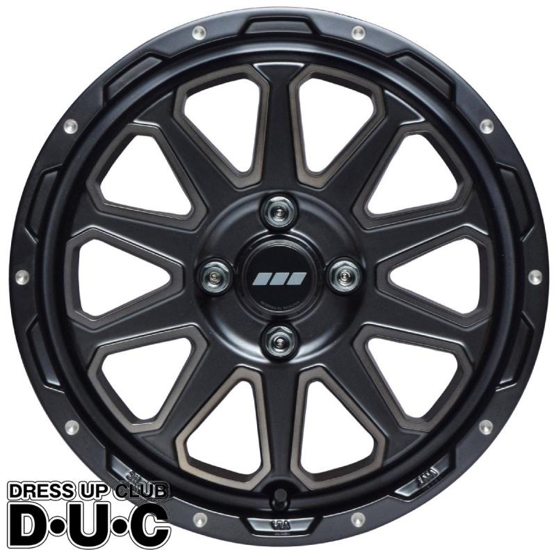 値下 コンケーブ軽用15インチホイール4本セット レオウィング XR Vale