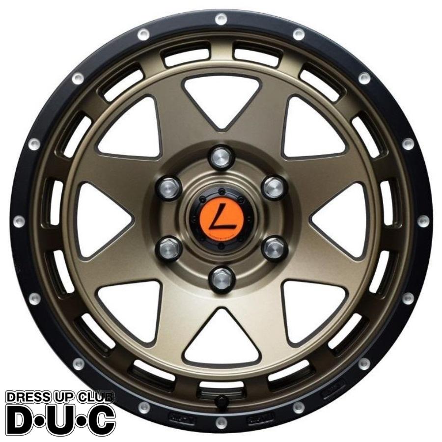 限定値下 定価206800円 17インチホイール4本セット Leowing XRブロンズ