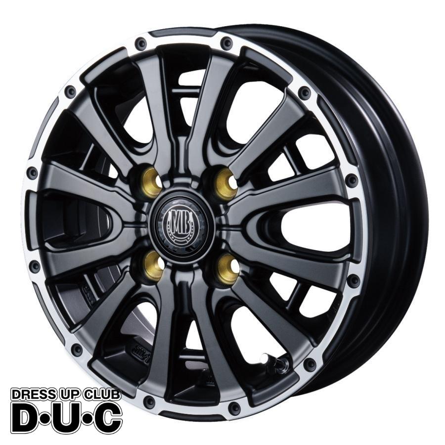 INTER MILANO MC 軽トラ/軽バン用 12インチ ホイール4本セット INTER MILANO MC 軽トラ/軽バン用 12インチ ホイール4本セット