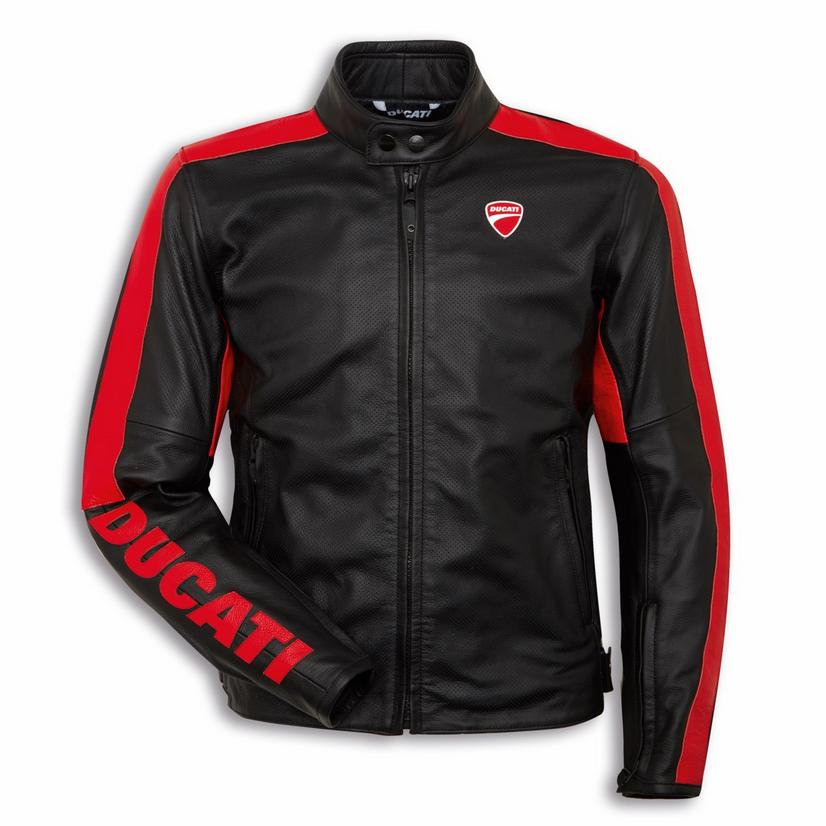 DUCATI（ドゥカティ） ☆レザージャケット（メッシュ加工）CompanyC4 