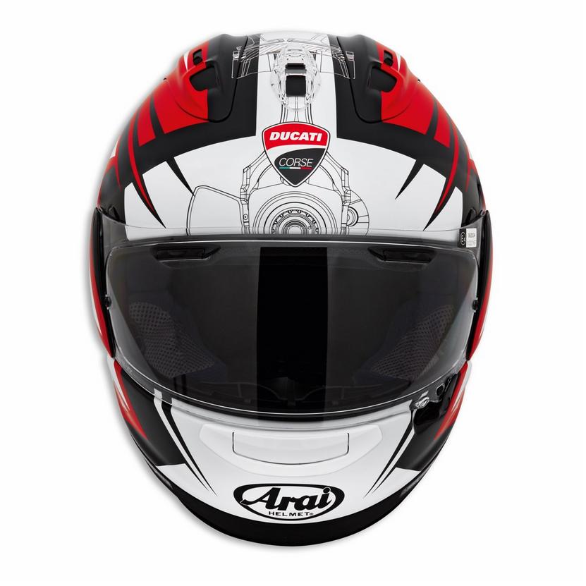 ☆Ducati Corse V7 フルフェイスヘルメット Lサイズ : 981085375 