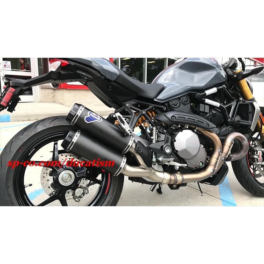 6/20 イタリア在庫あり TERMIGNONI テルミニョーニ DUCATI Monster1200 スリップオン レーシング カーボンサイレンサー 96481221A|ducatism|04