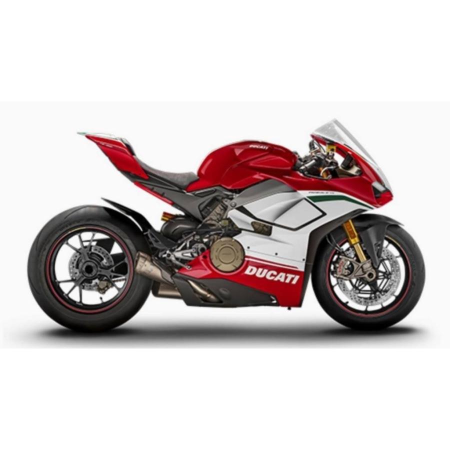 パニガーレv4用アダプター付BS205BミラーVeloce SPORT2 10〆