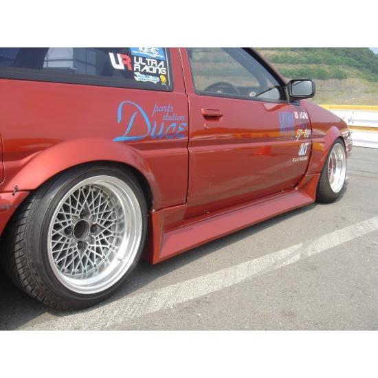 AE86 トレノ エアロ３点セット/タイプ２ FRP製 : ae86trueno-set-t2