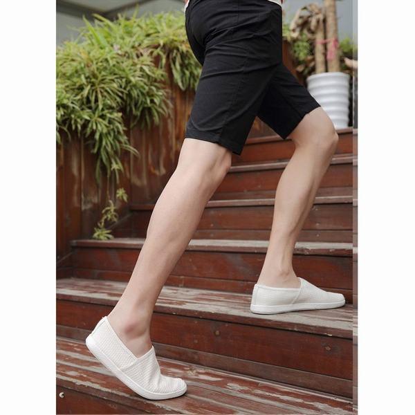 男性に人気 エスパドリーユ メンズ スリッポン 柔らかい 春夏 カジュアル 紳士靴 メッシュ通気 代 30代40代 50代 Microplexnews Com