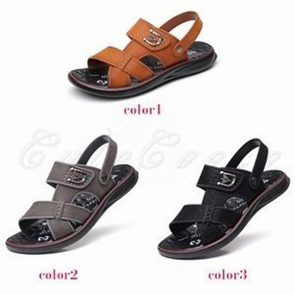 お気にいる サンダル メンズ フラットシューズ 2ways スリッパ Puレザー 革 ビーチ アウトドア 履きやすい 夏 疲れにくい かっこいい カジュアル おしゃれ 新品 Turningheadskennel Com