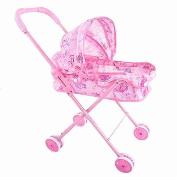 673円 限 定 販 売 ベビーカー 人形トロリー セット プッシュカート 人形用 子供 ミニベビーカー ドールベビーカー ままごと 遊び 折りたたみ式 おもちゃ 子供会 景品 可愛い