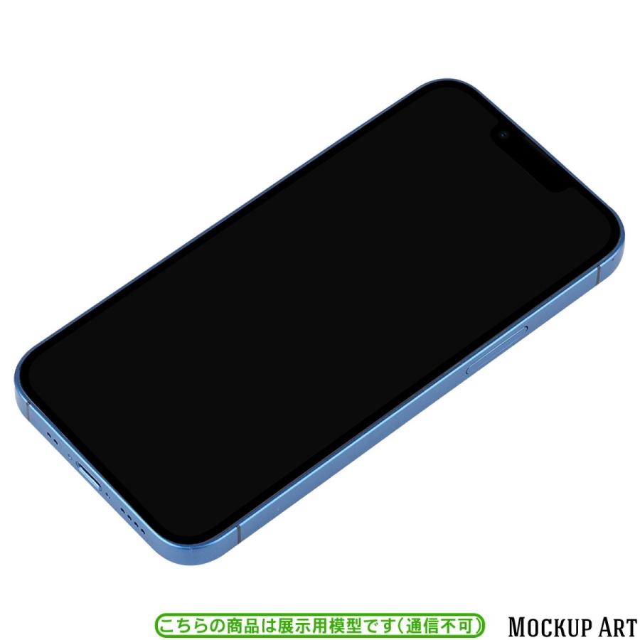 iPhone 模型』 13 / ブルー 展示用 モックアップ オフスクリーン 全