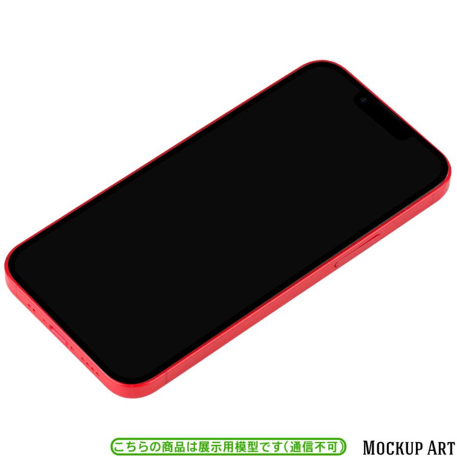 iPhone 模型』 13 / レッド 展示用 モックアップ オフスクリーン 全