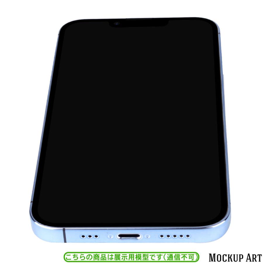 iPhone モックアップ 模型 展示品セット iPhone 模型』 13 Pro / シエラブルー 展示用 モックアップ オフ