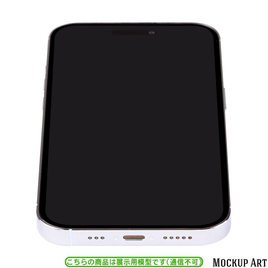iPhone 模型』 14 Pro Max / シルバー 展示用 モックアップ オフ