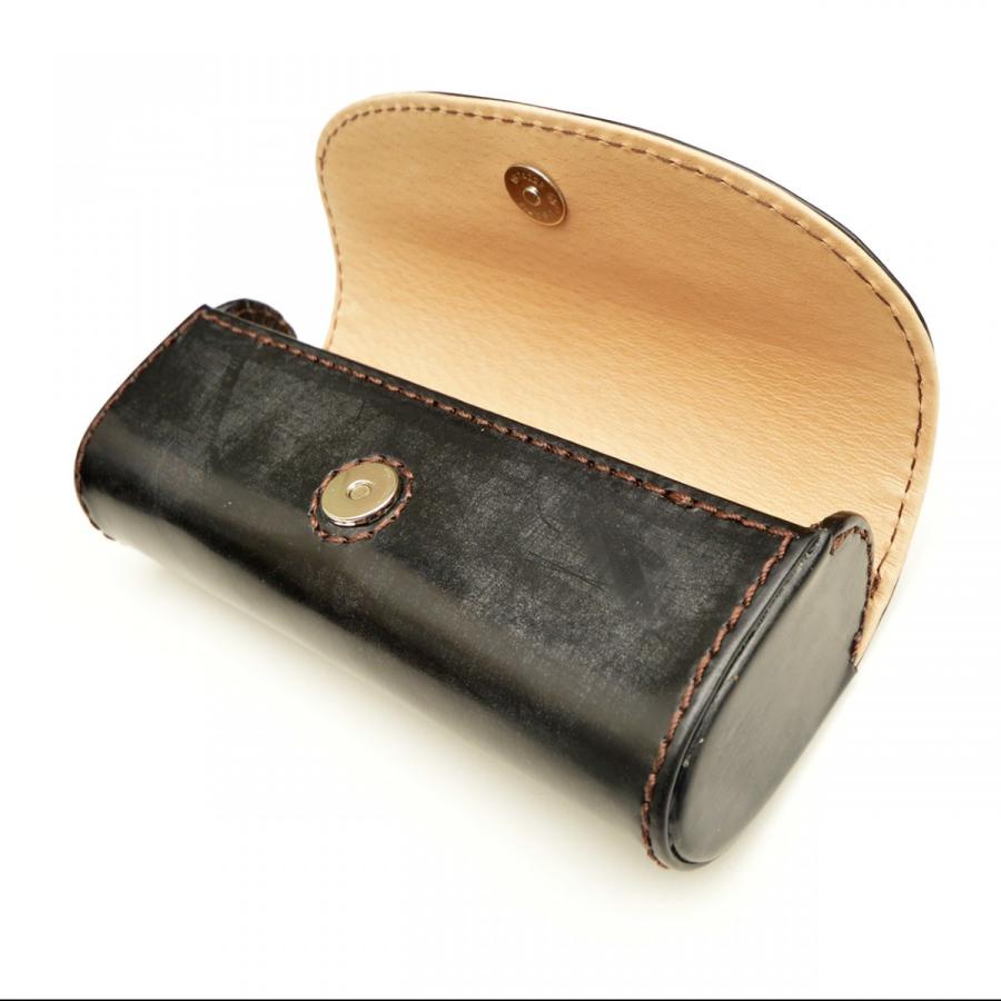 メガネケース レディース メンズ 牛革 ハードケース サングラス収納