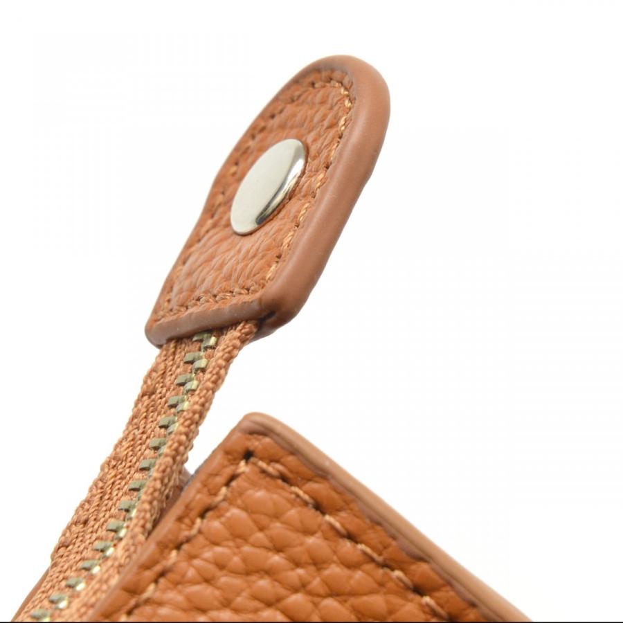 ペンケース 筆箱 三角 本革 ファスナー レディース メンズ ソフト