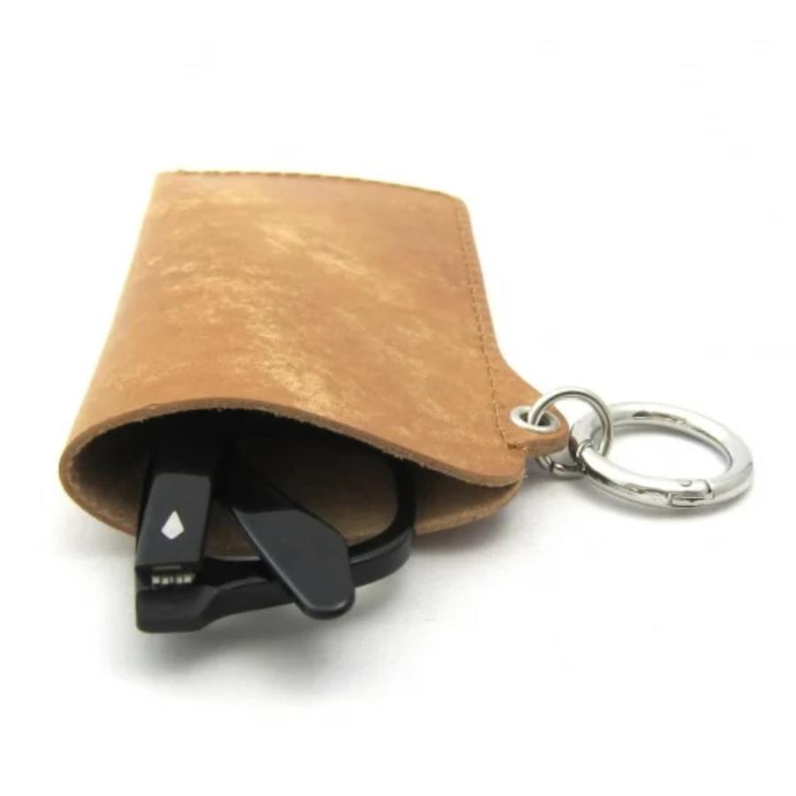 メガネケース 眼鏡ケース サングラス 老眼鏡 カラビナ 首掛け 本革