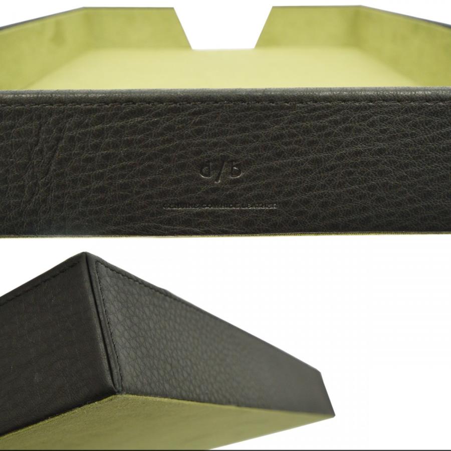 デスクトレー A4サイズ 書類収納ケース 決済箱 本革 クリアファイルも収納可能 DUCT(ダクト) NP-611 |  | 03