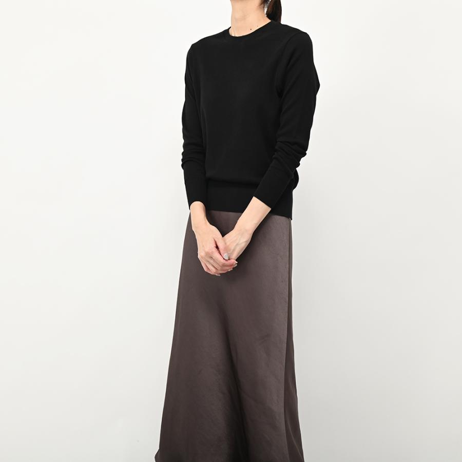 GICIPI ジチピ 2311A FRAGORA フラーゴラ COTONE SOFT ソフトコットン クルーネック ロングスリーブニットソー BLACK gicipi GICIPI ジチピ 2311A FRAGORA フラーゴラ COTONE SOFT