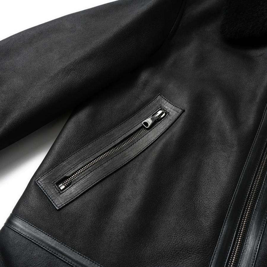 EMMETI エンメティ ORWELL SP MOUTON オーウェル スペシャルムートン B-3型 フライトジャケット BLACK | EMMETI | 13