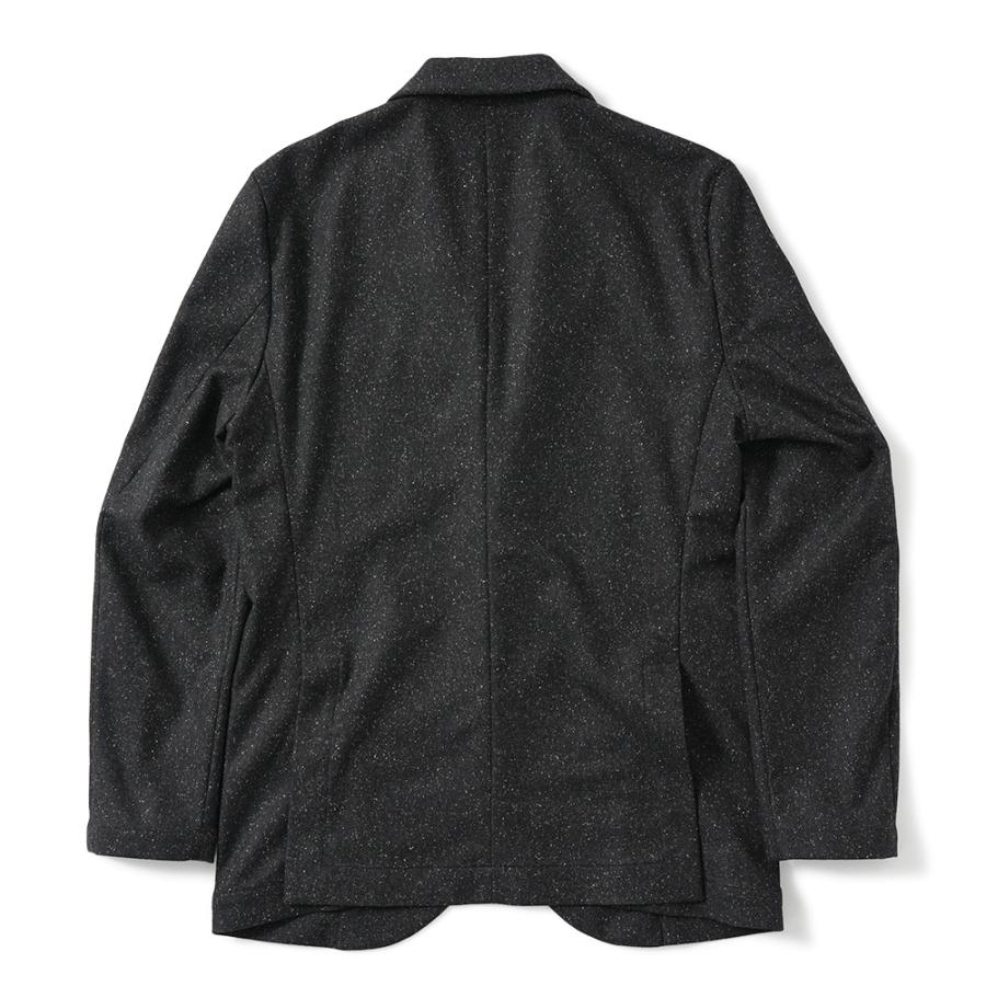 giab's ARCHIVIO ジャブスアルキヴィオ STROZZI/L A26125 ストロッツィ ウォッシャブルシルキーウール 2B ジャケット BLACKの画像