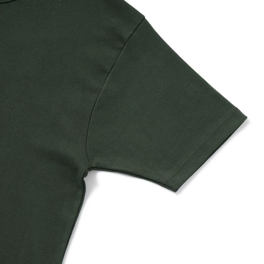 gicipi（ジチピ） 2602P GRONGO Costina 1×1 グローンゴ クルーネック ベーシックフィット Tシャツ OLIVE ...