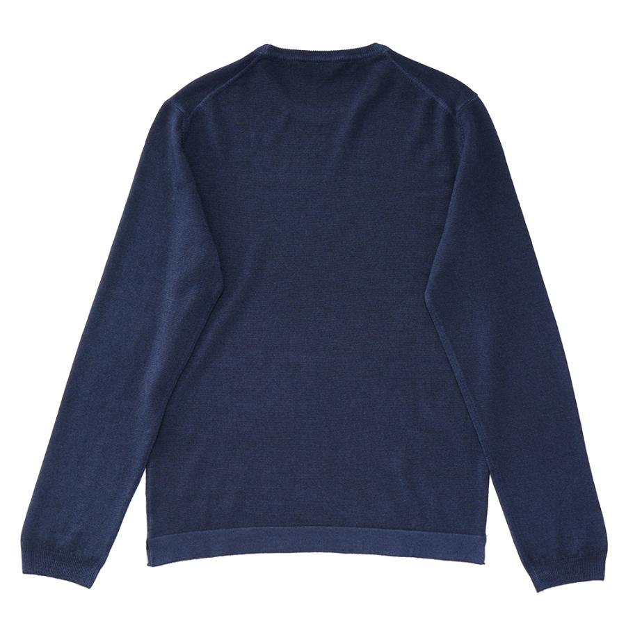 Gran Sasso（グランサッソ） メリノウール ニット 製品染め クルー