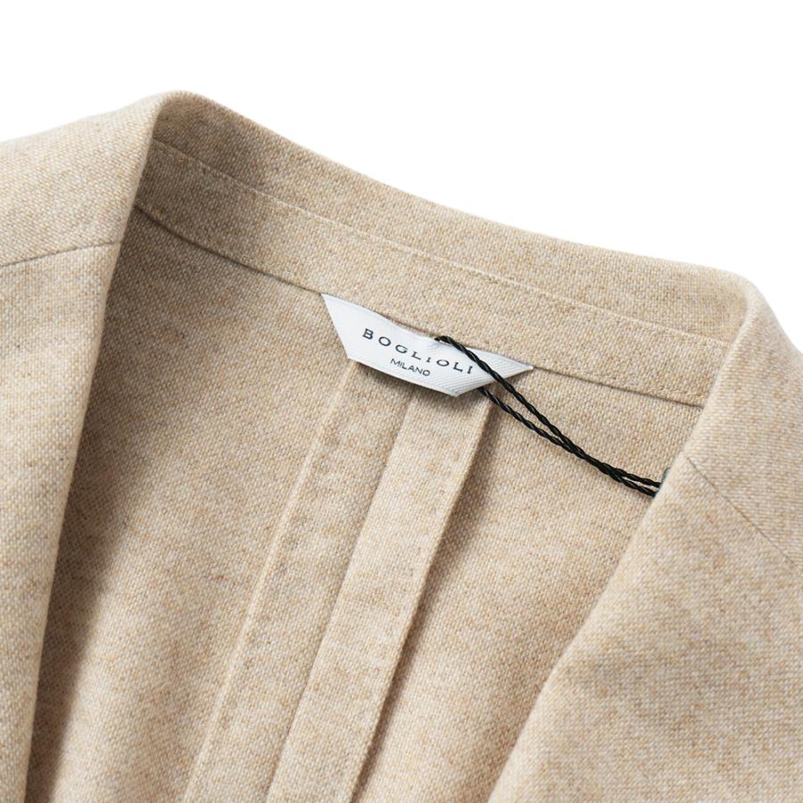 BOGLIOLI ボリオリ EMPTY JACKET ストレッチウール  2B ジャケット 91302I/FB5108 BEIGEの画像