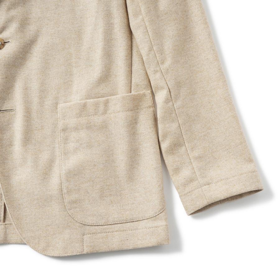 BOGLIOLI ボリオリ EMPTY JACKET ストレッチウール  2B ジャケット 91302I/FB5108 BEIGEの画像