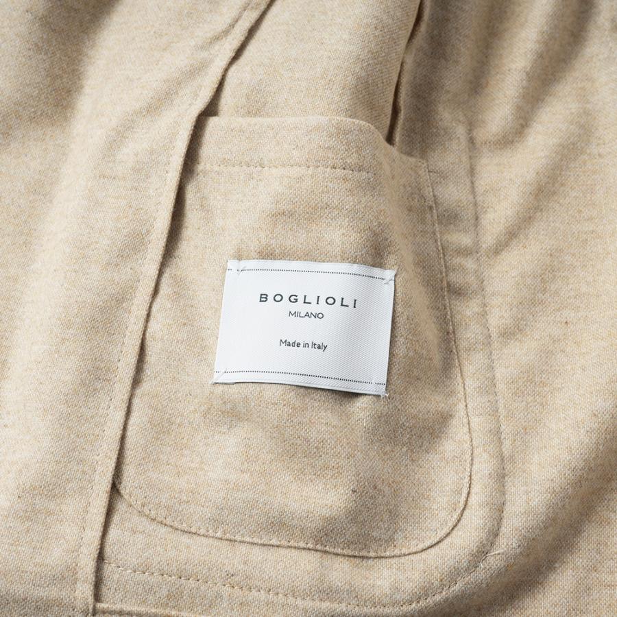 BOGLIOLI ボリオリ EMPTY JACKET ストレッチウール  2B ジャケット 91302I/FB5108 BEIGEの画像