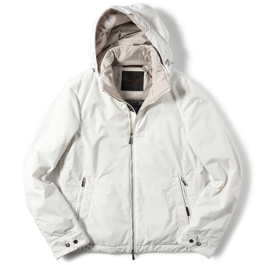 MOORER ムーレー ALBINI-STP アルビニ ポリエステル フーデッドダウン