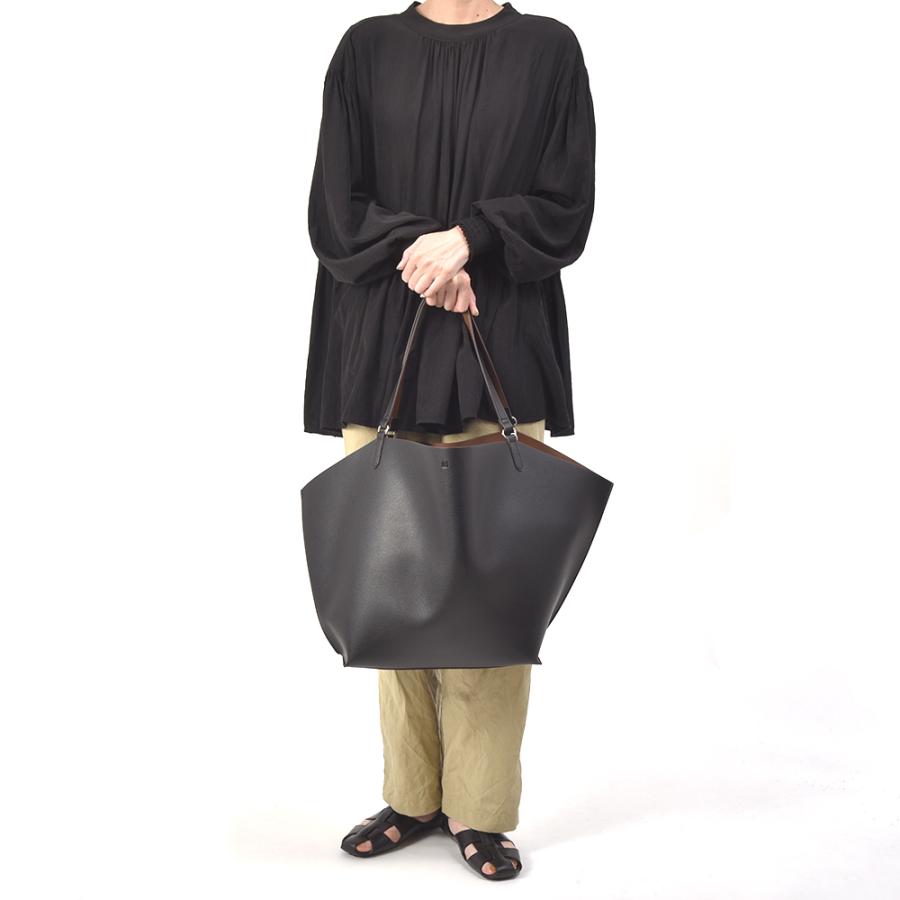 ＆MyuQ（アンドミューク） KHARIN カリン ビッグ トート バッグ BLACK 