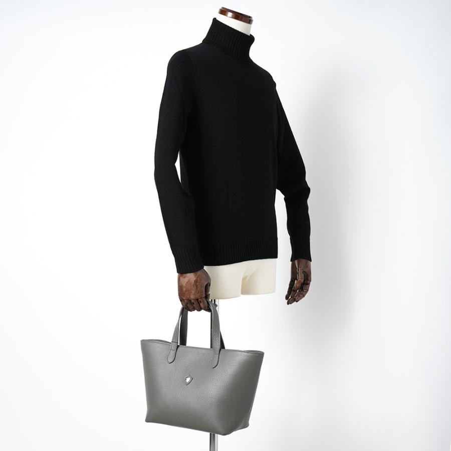 CHAMBORD SELLIER シャンボール セリエ APT/LAGUN アプト シュリンクレザー コンパクト トートバッグ GRAY | CHAMBORD SELLIER | 10