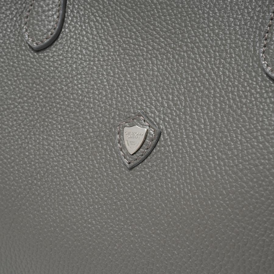 CHAMBORD SELLIER シャンボール セリエ APT/LAGUN アプト シュリンクレザー コンパクト トートバッグ GRAY | CHAMBORD SELLIER | 04