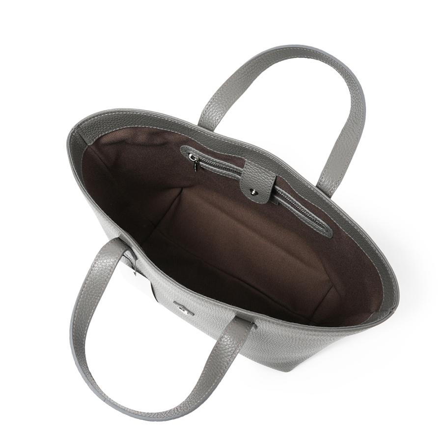 CHAMBORD SELLIER シャンボール セリエ APT/LAGUN アプト シュリンクレザー コンパクト トートバッグ GRAY | CHAMBORD SELLIER | 07