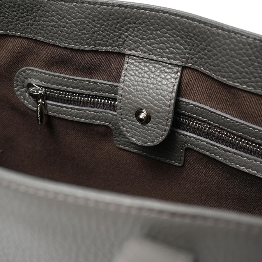 CHAMBORD SELLIER シャンボール セリエ APT/LAGUN アプト シュリンクレザー コンパクト トートバッグ GRAY | CHAMBORD SELLIER | 08