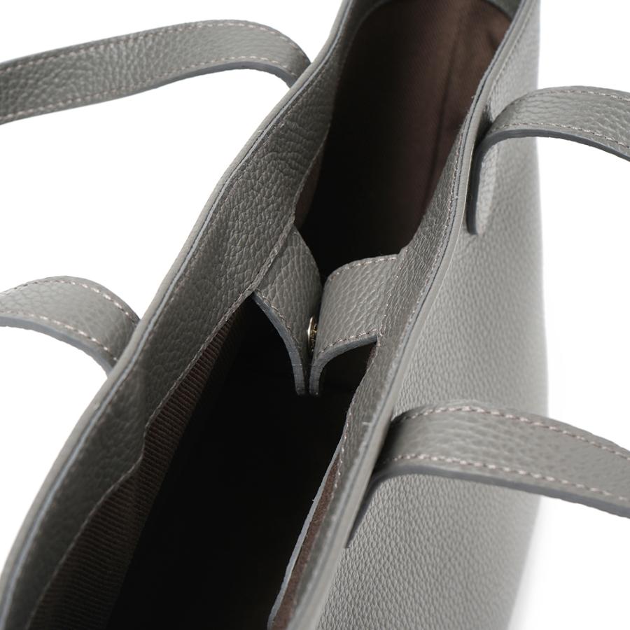 CHAMBORD SELLIER シャンボール セリエ APT/LAGUN アプト シュリンクレザー コンパクト トートバッグ GRAY | CHAMBORD SELLIER | 09