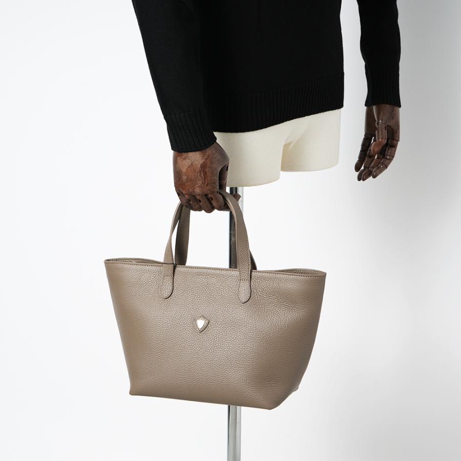 CHAMBORD SELLIER シャンボール セリエ APT/LAGUN アプト シュリンクレザー コンパクト トートバッグ TAUPEの画像
