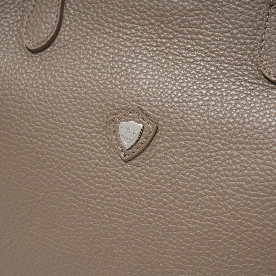 CHAMBORD SELLIER シャンボール セリエ APT/LAGUN アプト シュリンクレザー コンパクト トートバッグ TAUPEの画像