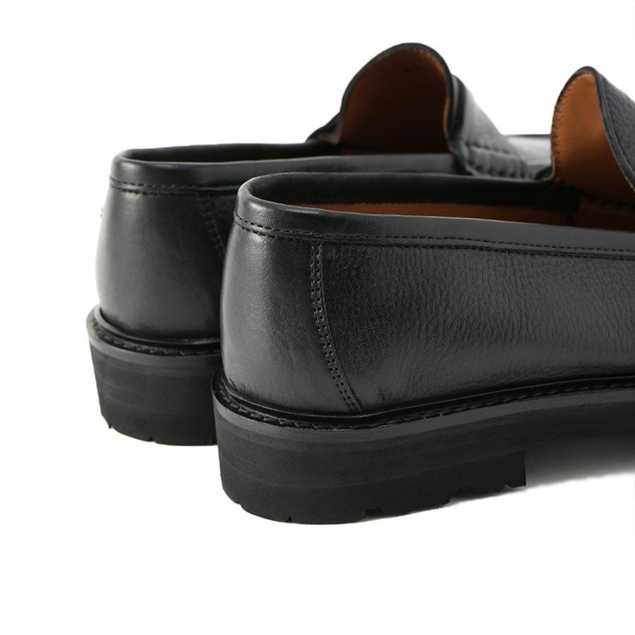 IL MOCASSINO イルモカシーノ B-REVERSO BL グレインレザー ビブラム