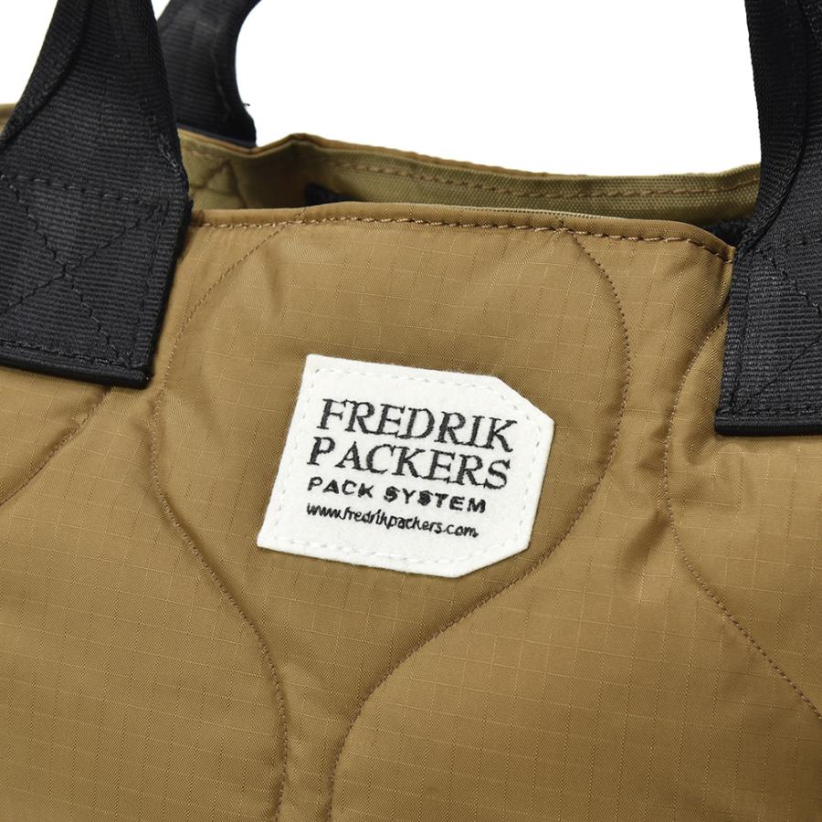 FREDRIK PACKERS フレドリックパッカーズ 70D MISSION TOTE (XS) QUILTING ミッショントート XS キルティング COYOTE｜due-online｜06