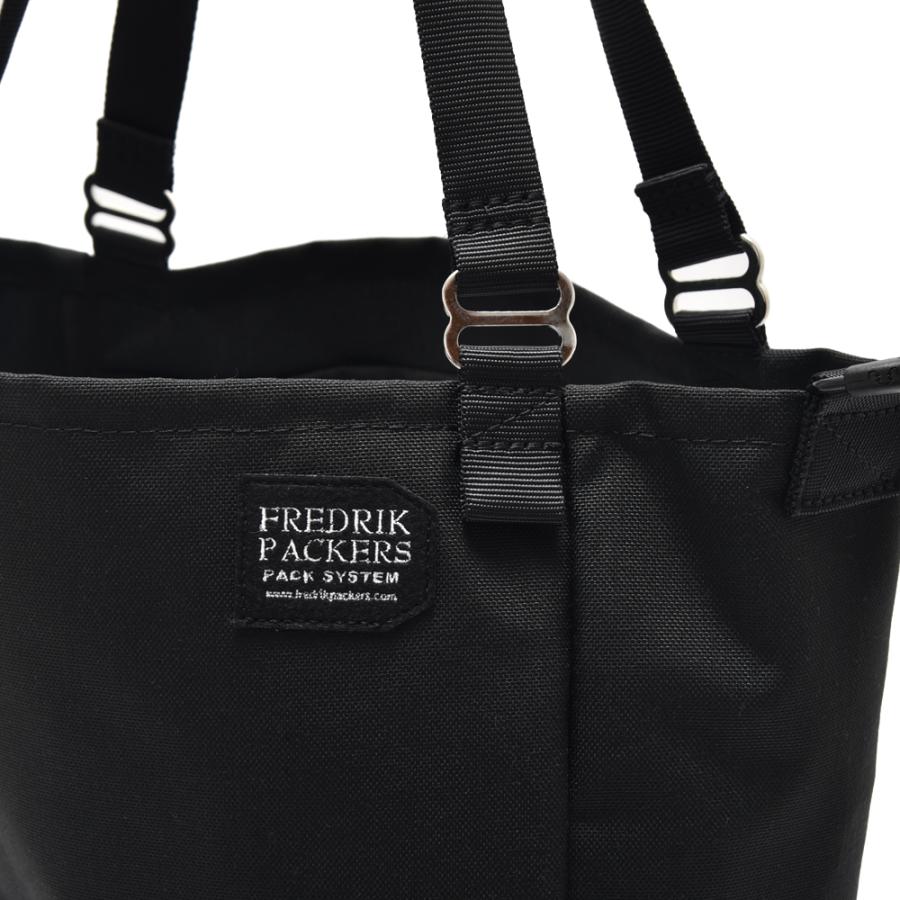 FREDRIK PACKERS フレドリックパッカーズ MISSION TOTE S ミッショントート S BLACK｜due-online｜03