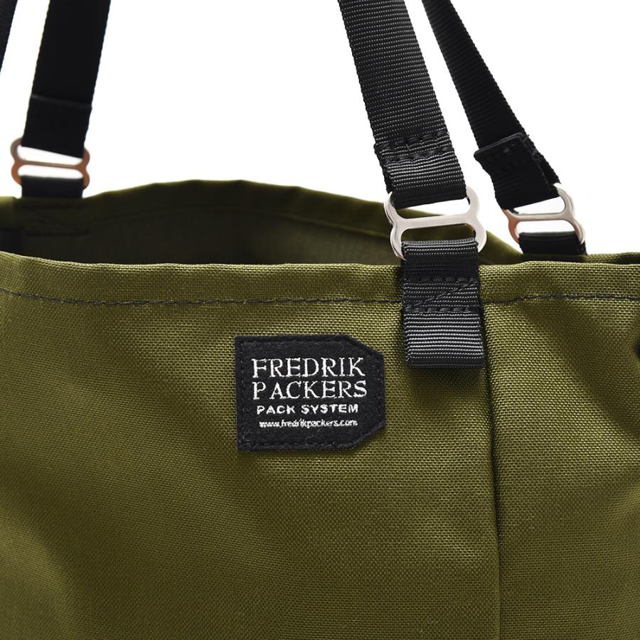 FREDRIK PACKERS フレドリックパッカーズ MISSION TOTE S ミッショントート S OLIVE｜due-online｜03
