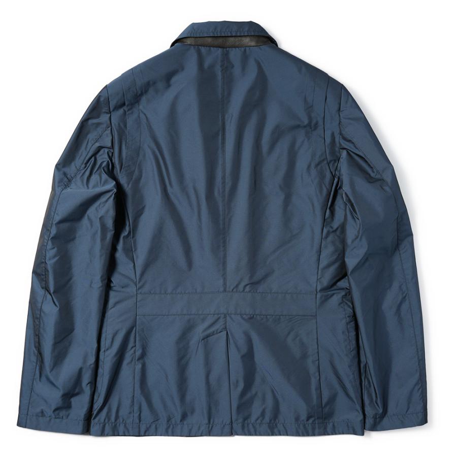 MOORER ムーレー GHIBERTI-KM ギベルティ ポリエステル 3Bジャケット ブルゾン BLUE｜due-online｜11