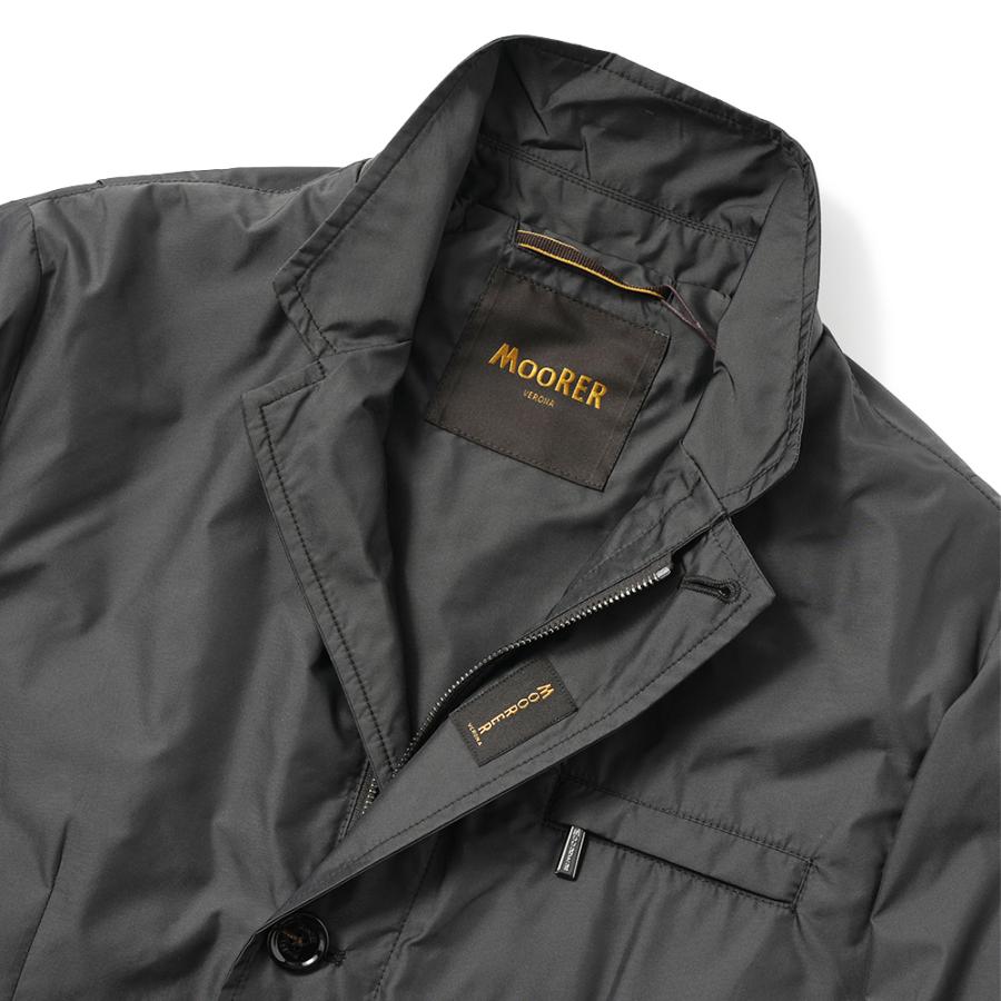 MOORER ムーレー GHIBERTI-KM ギベルティ ポリエステル 3Bジャケット ブルゾン D.GRAYの画像