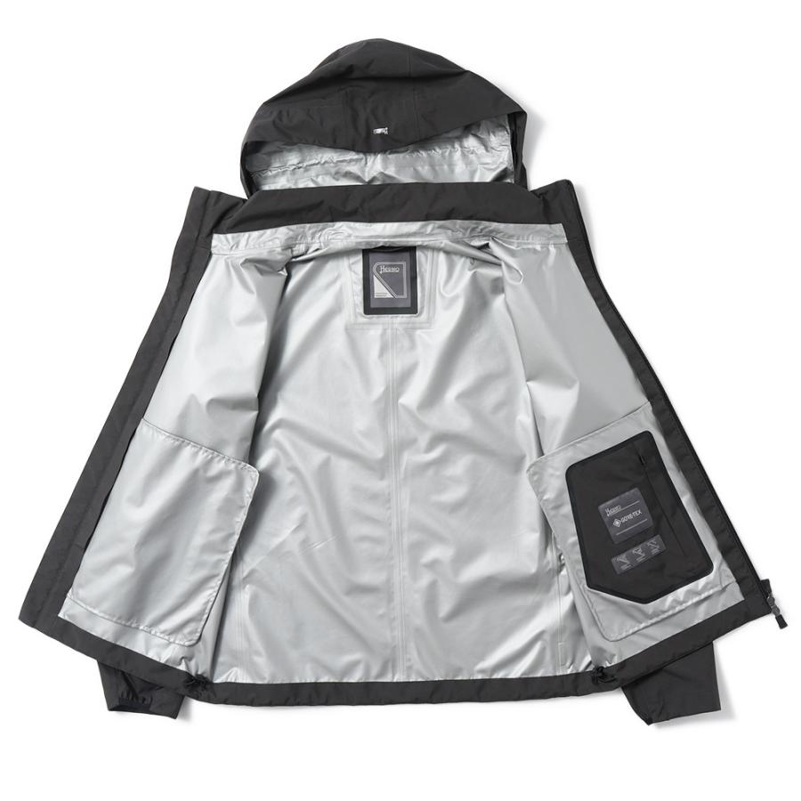HERNO ヘルノ FUNCTIONAL WARDROBE GORE-TEX 2レイヤー デタッチャブルフード ブルゾン GI000458U-11124 BROWNの画像