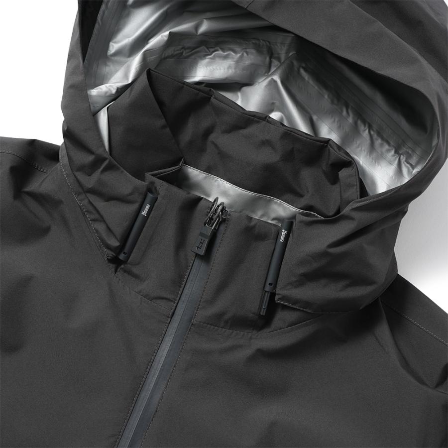 HERNO ヘルノ FUNCTIONAL WARDROBE GORE-TEX 2レイヤー デタッチャブルフード ブルゾン GI000458U-11124 BROWNの画像