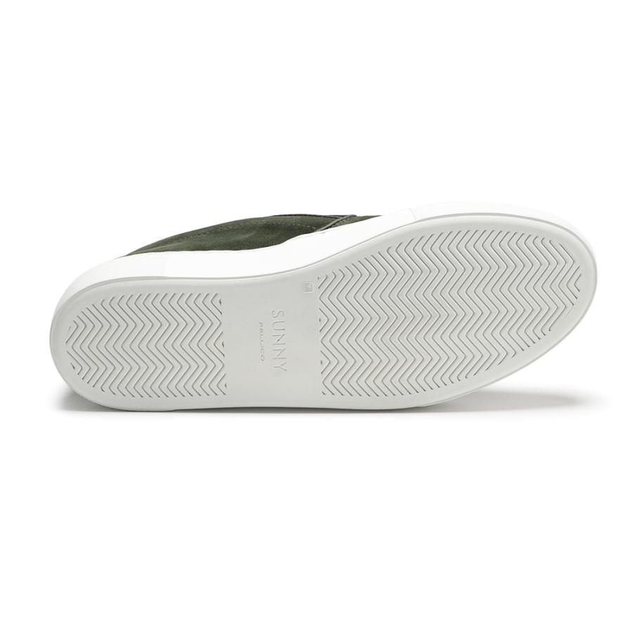 PELLICO SUNNY ペリーコサニー GIOIA M001 SUEDE スエード スリッポンシューズ D.GREENの画像