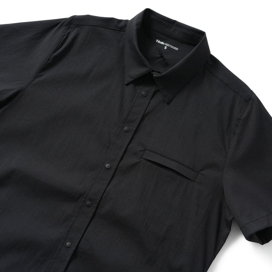 tilak poutnik ナイトシャツ knight shirt ブラック S tilak (ティラック) Knight Shirts S/S / ナイトシャツショート