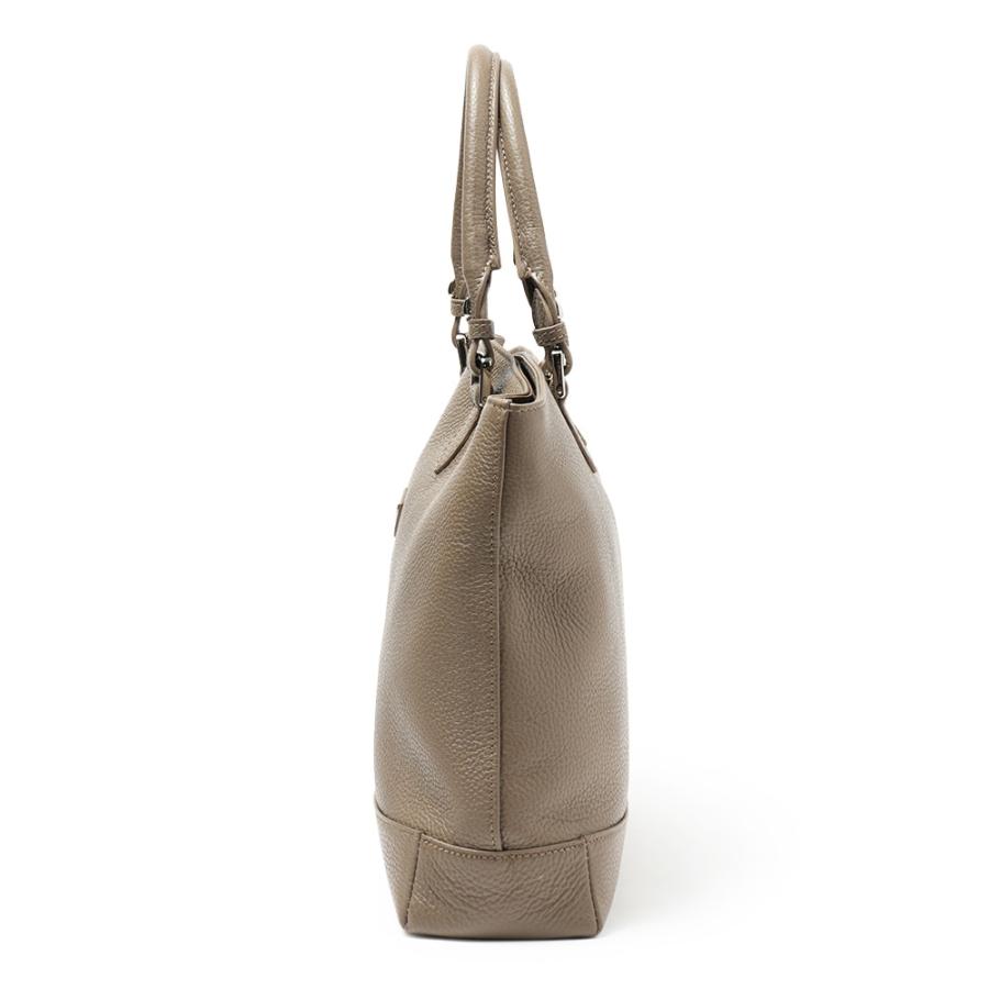 CHAMBORD SELLIER シャンボール セリエ LILLE BRIEF/LAGUN リル ブリーフ シュリンクレザー トートバッグ TAUPEの画像
