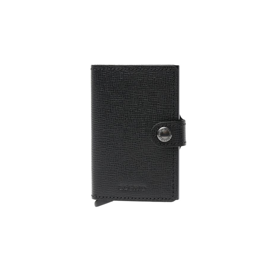 SECRID セクリッド MINIWALLET CRISPLE ミニウォレット BLACK : DUE