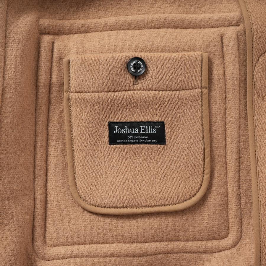 インバーティア　Joshua Ellis ヘリンボーンダッフルコート　34 INVERTERE（インバーティア） NEWTON ABBOT Joshua Ellis ウール
