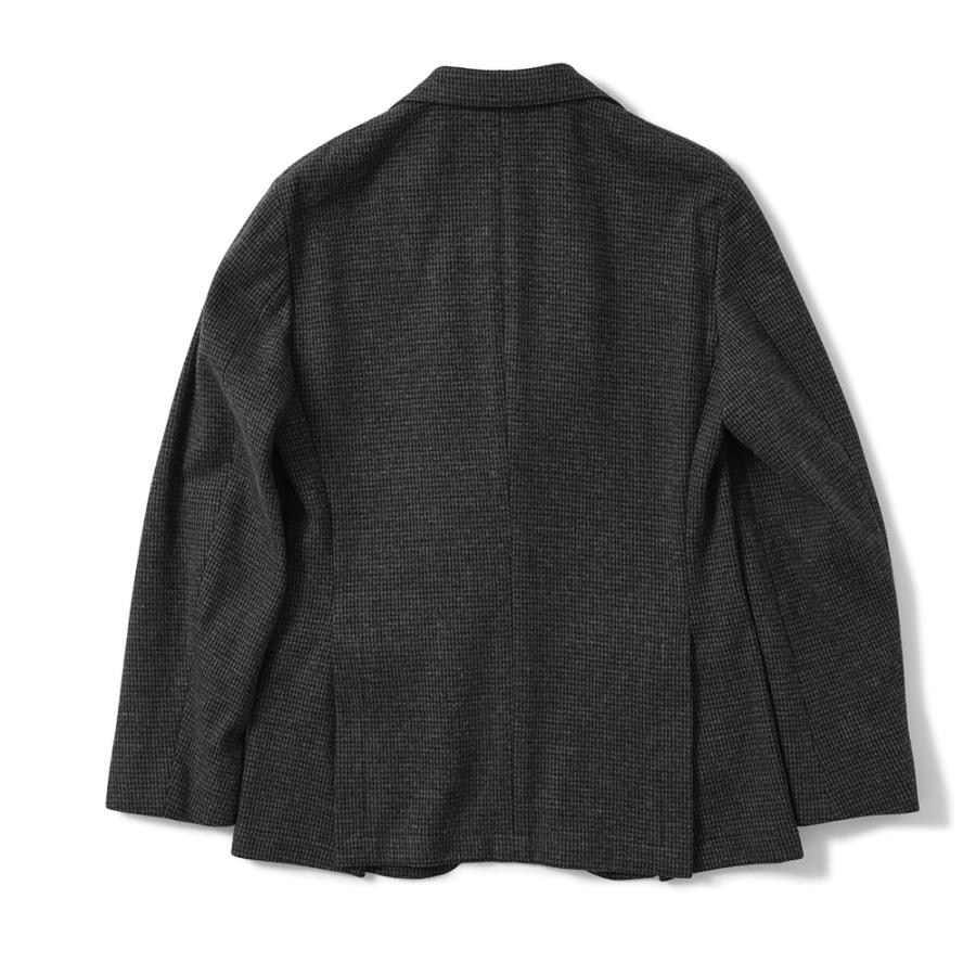 BOGLIOLI ボリオリ EMPTY JACKET コットンジャージー ガンクラブチェック 2B ジャケット OG0166/FB5018 D.GRAYの画像